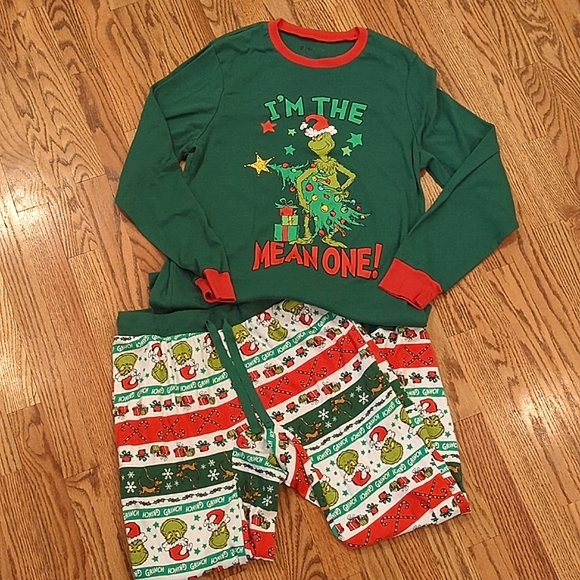 Grinch Other Mens Grinch Pajamas Poshmark